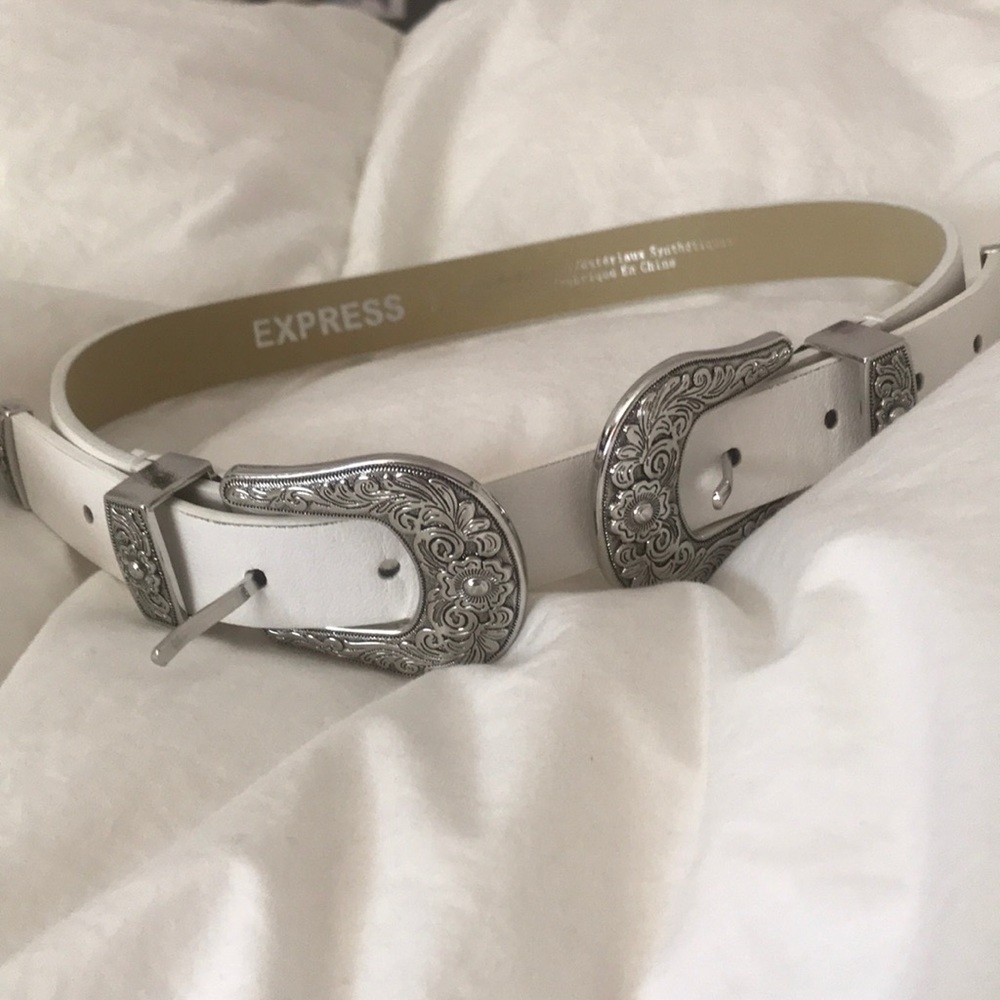 Express Double Buckle Western belt